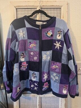 Vintage Snowman Sweater